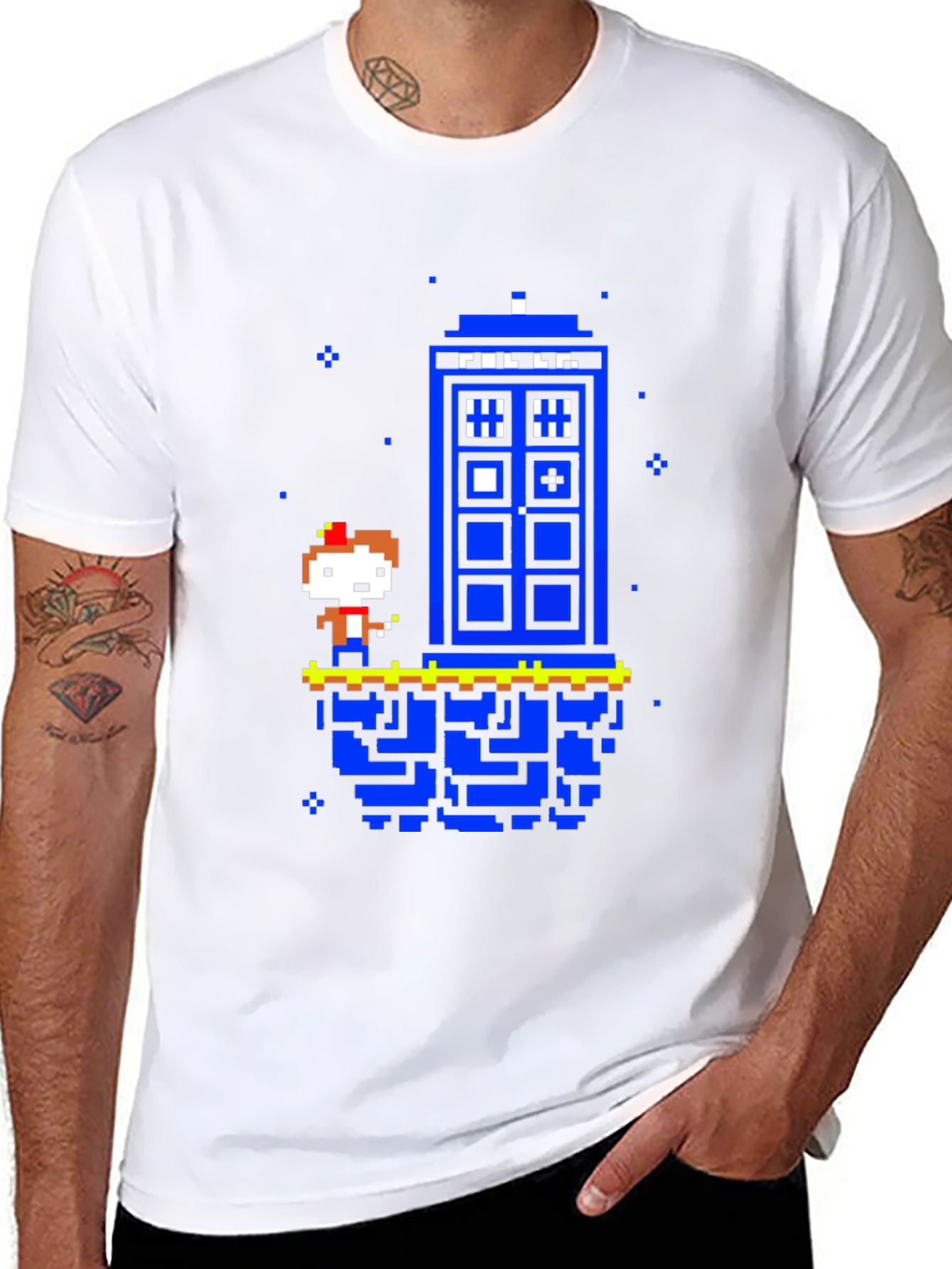 Pixel Dr. Who T-Shirt