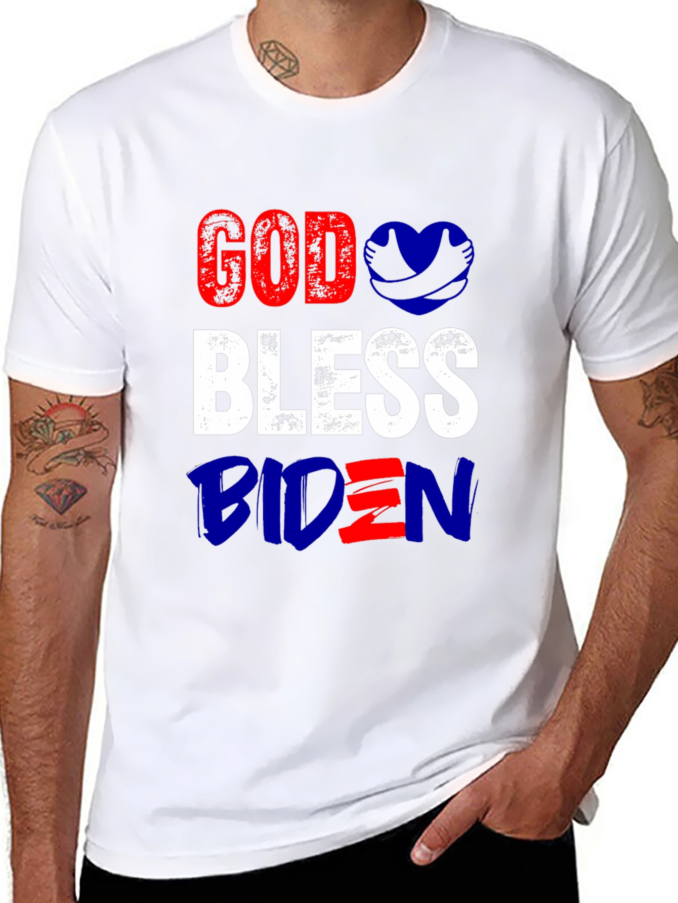 God Bless Biden T-Shirt Patriotic Tee