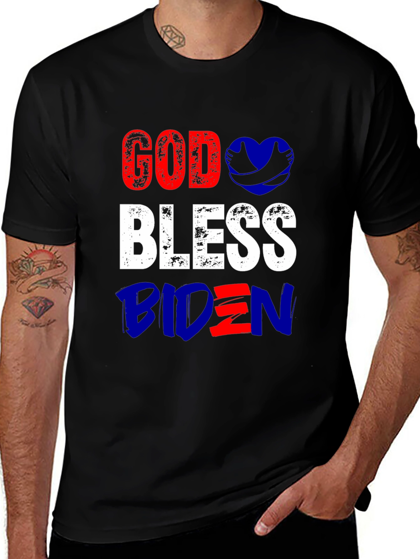 God Bless Biden T-Shirt Patriotic Tee