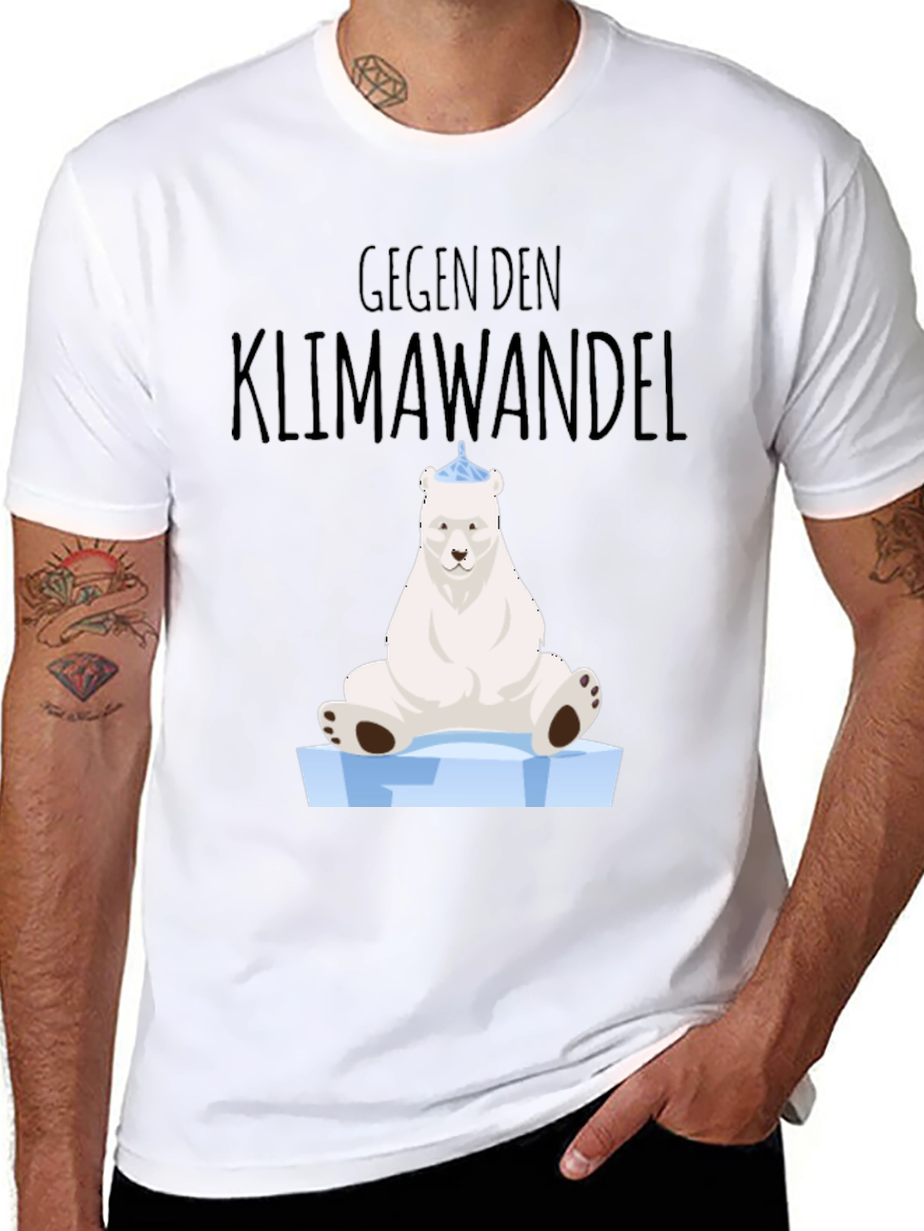 Climate Change Polar Bear T-Shirt