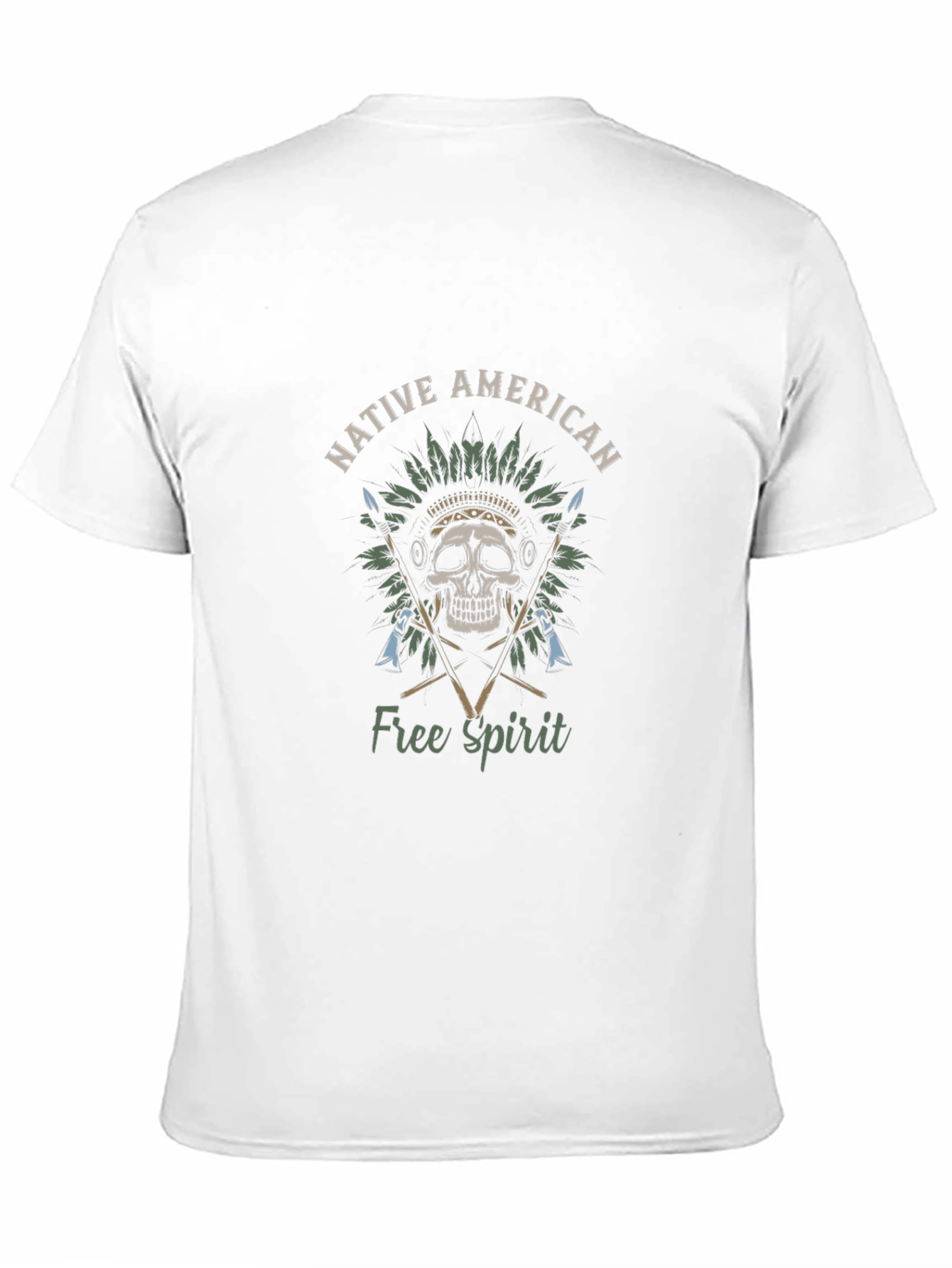 Native American Free Spirit Graphic T-Shirt