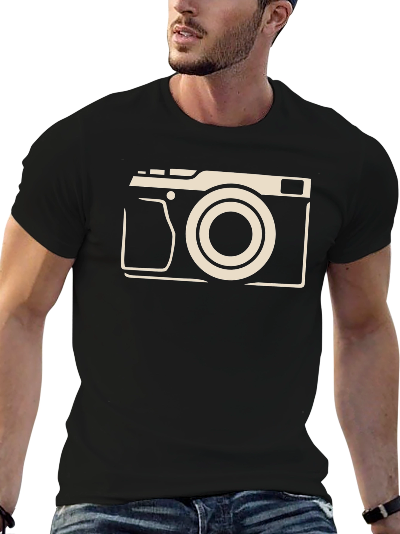 Camera Graphic T-Shirt - Photographer Tee
