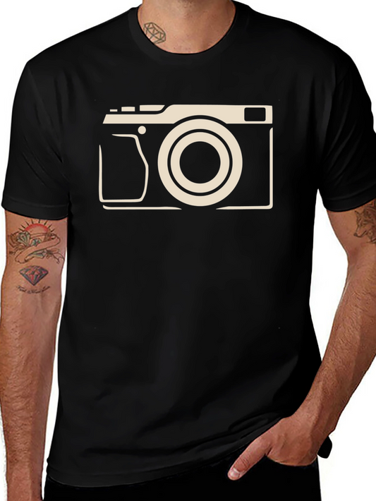 Camera Graphic T-Shirt - Photographer Tee