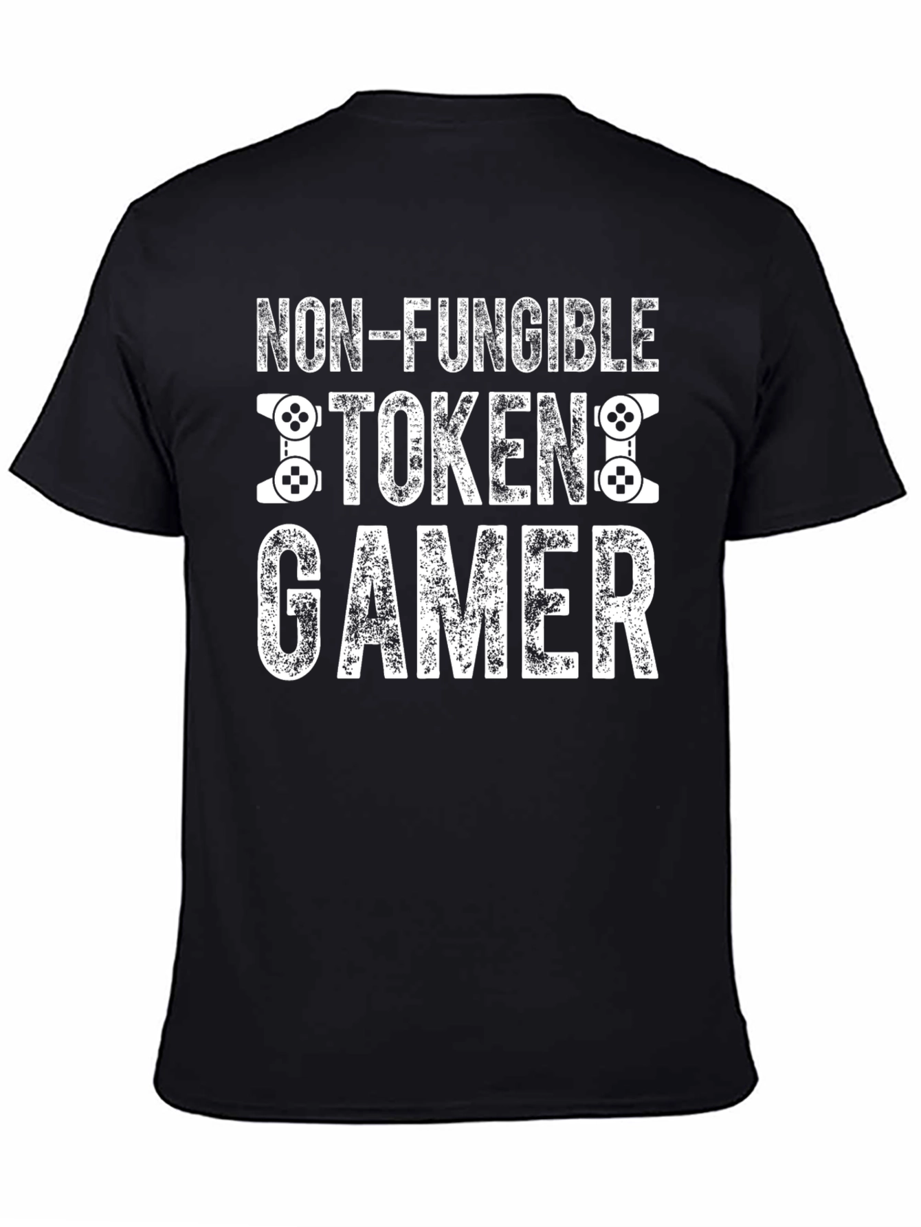 Non-Fungible Token Gamer Black T-Shirt
