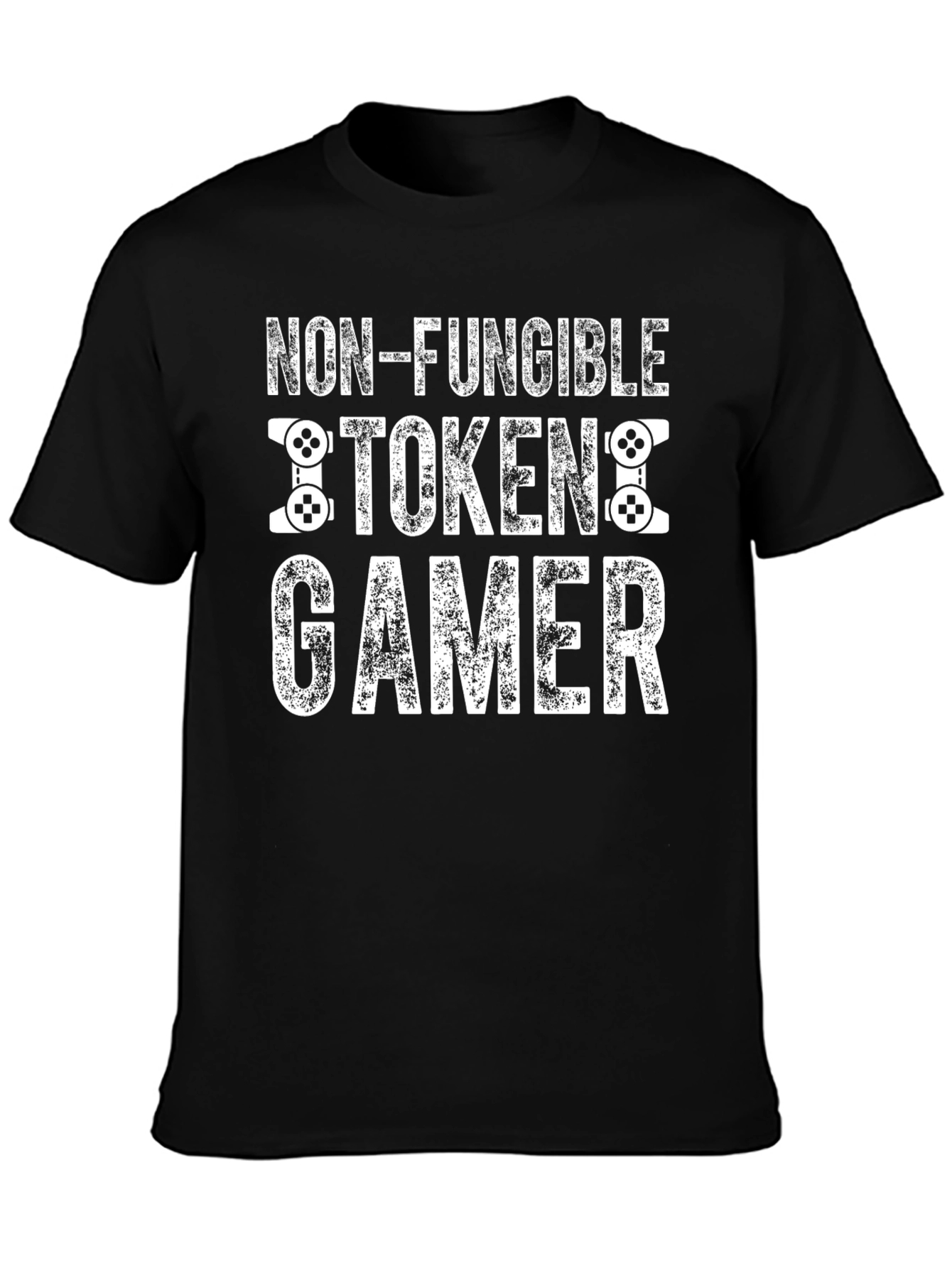 Non-Fungible Token Gamer Black T-Shirt