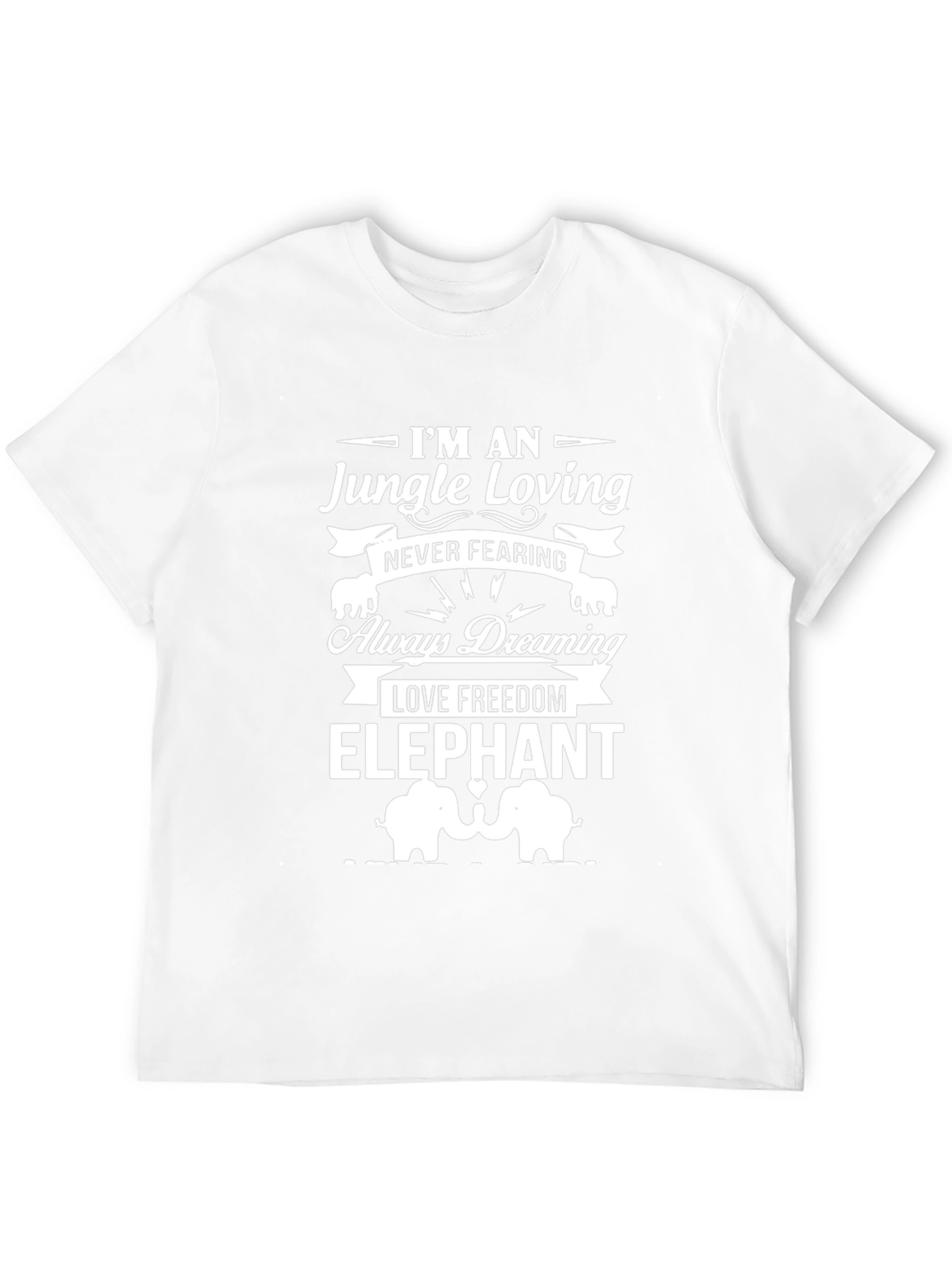 Jungle Loving Elephant Graphic Tee