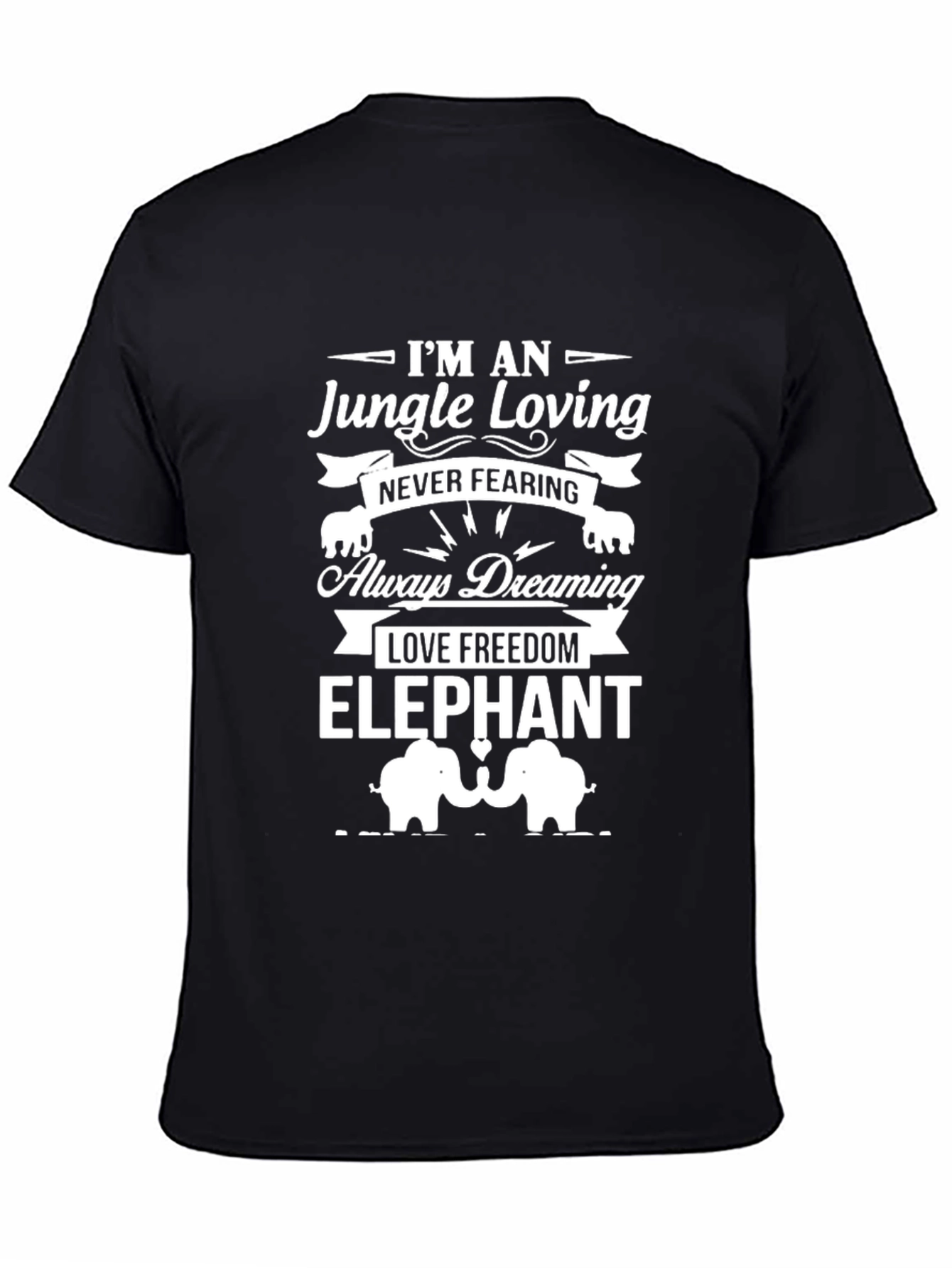 Jungle Loving Elephant Graphic Tee