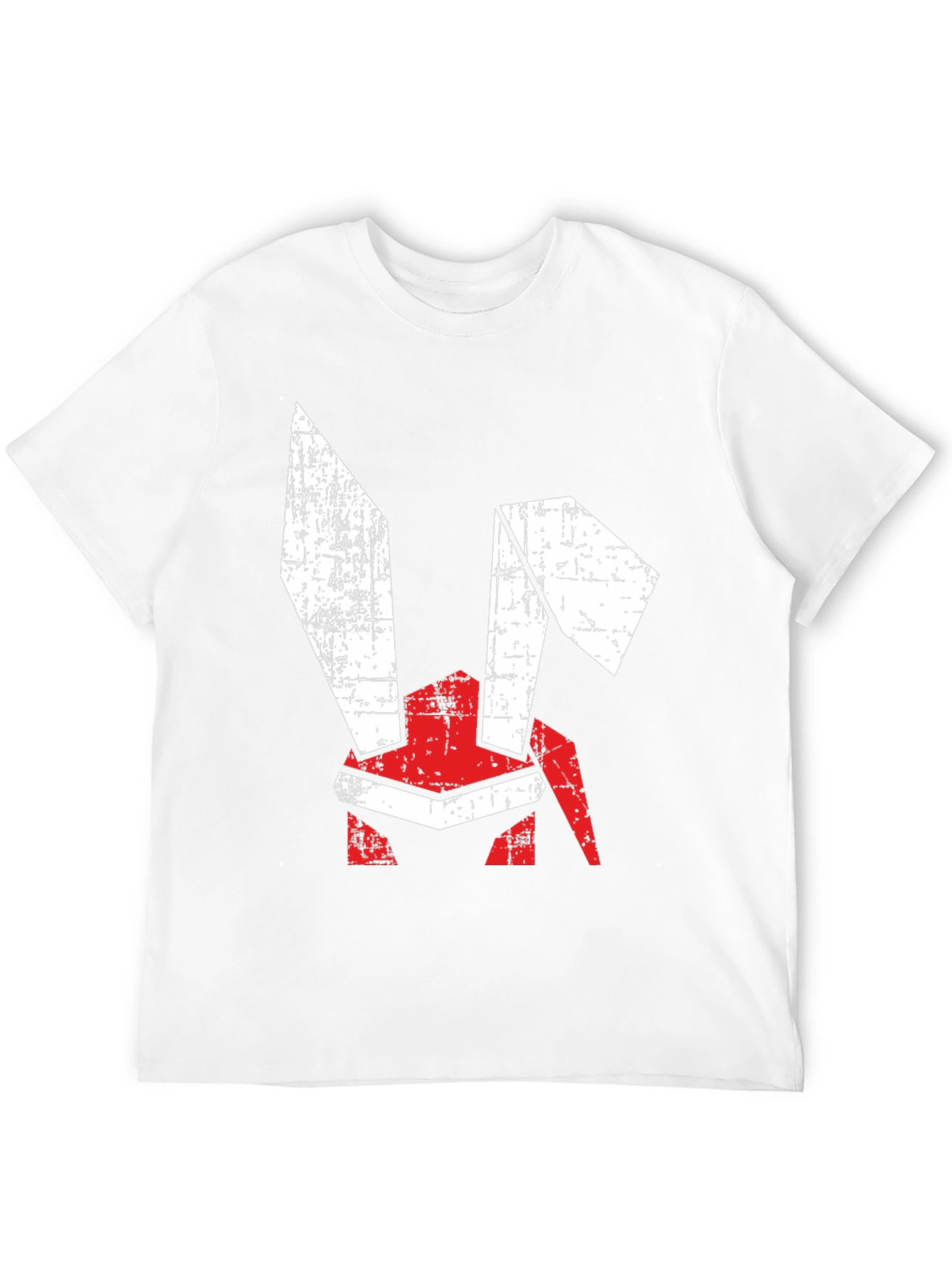 Geometric Bunny Graphic T-Shirt