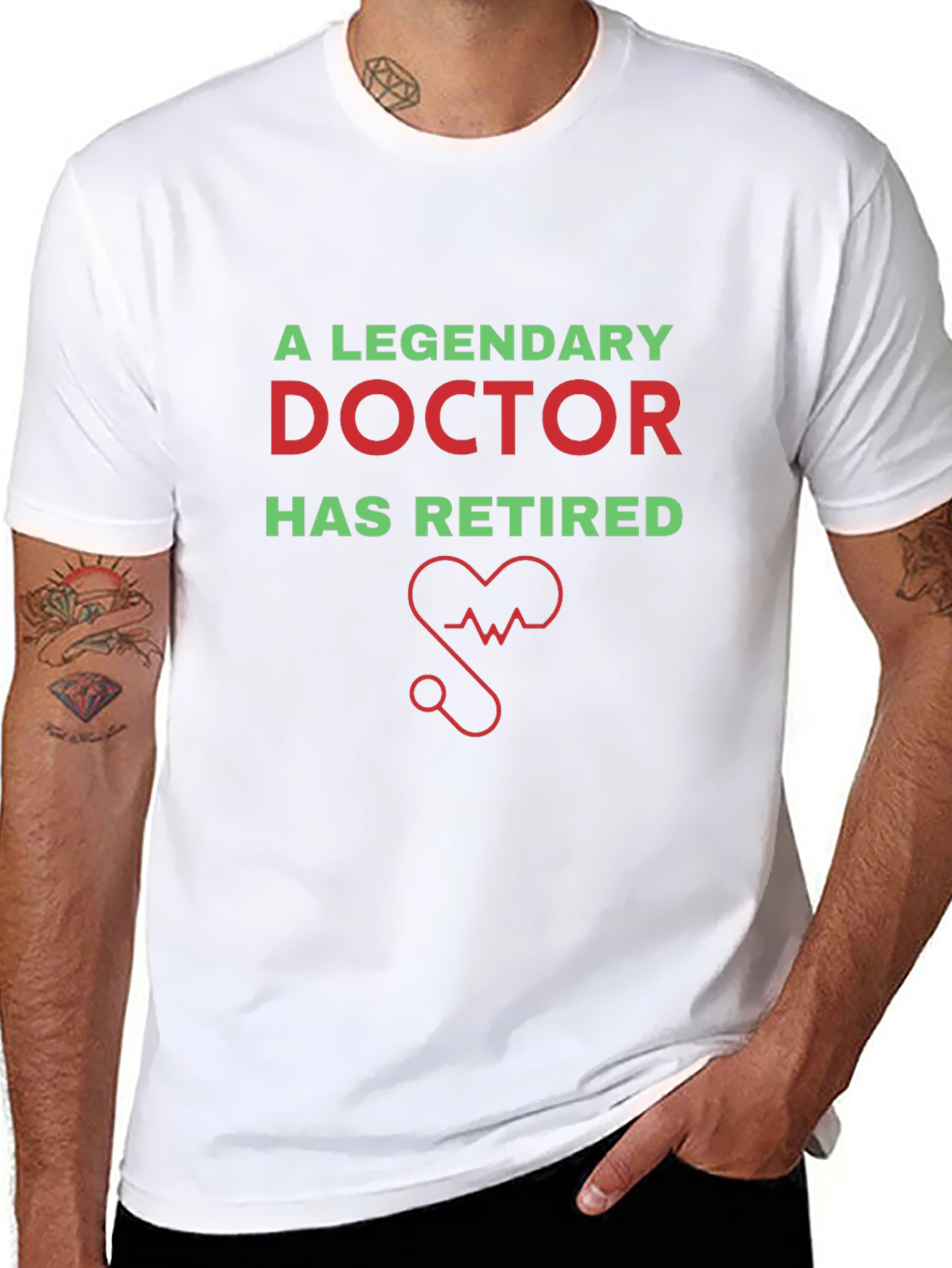 Retired Doctor T-Shirt - Legendary Design