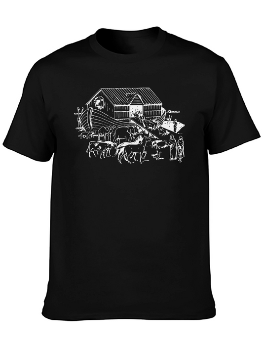 Noahs Ark Graphic Tee - Black