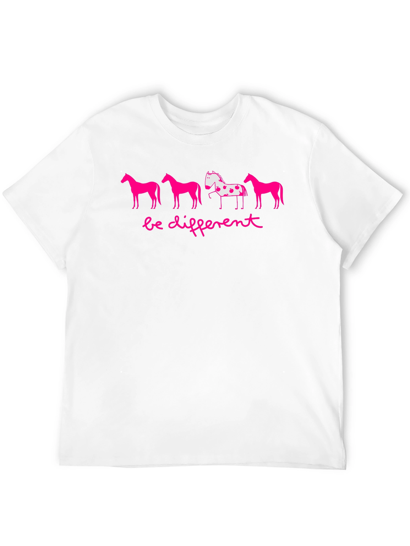 Be Different Horses Graphic Tee