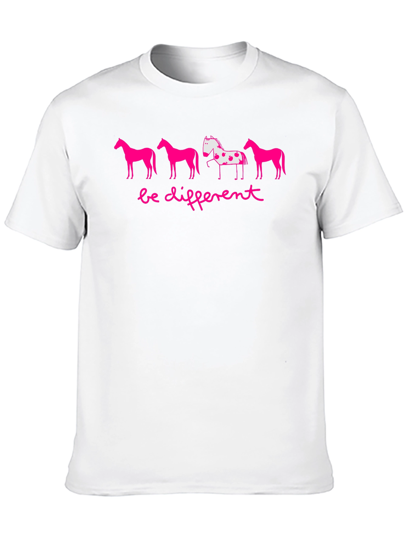 Be Different Horses Graphic Tee