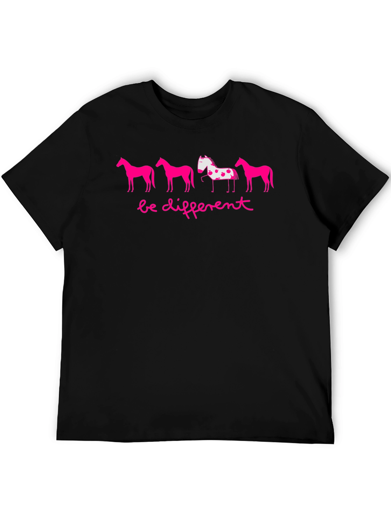 Be Different Horses Graphic Tee