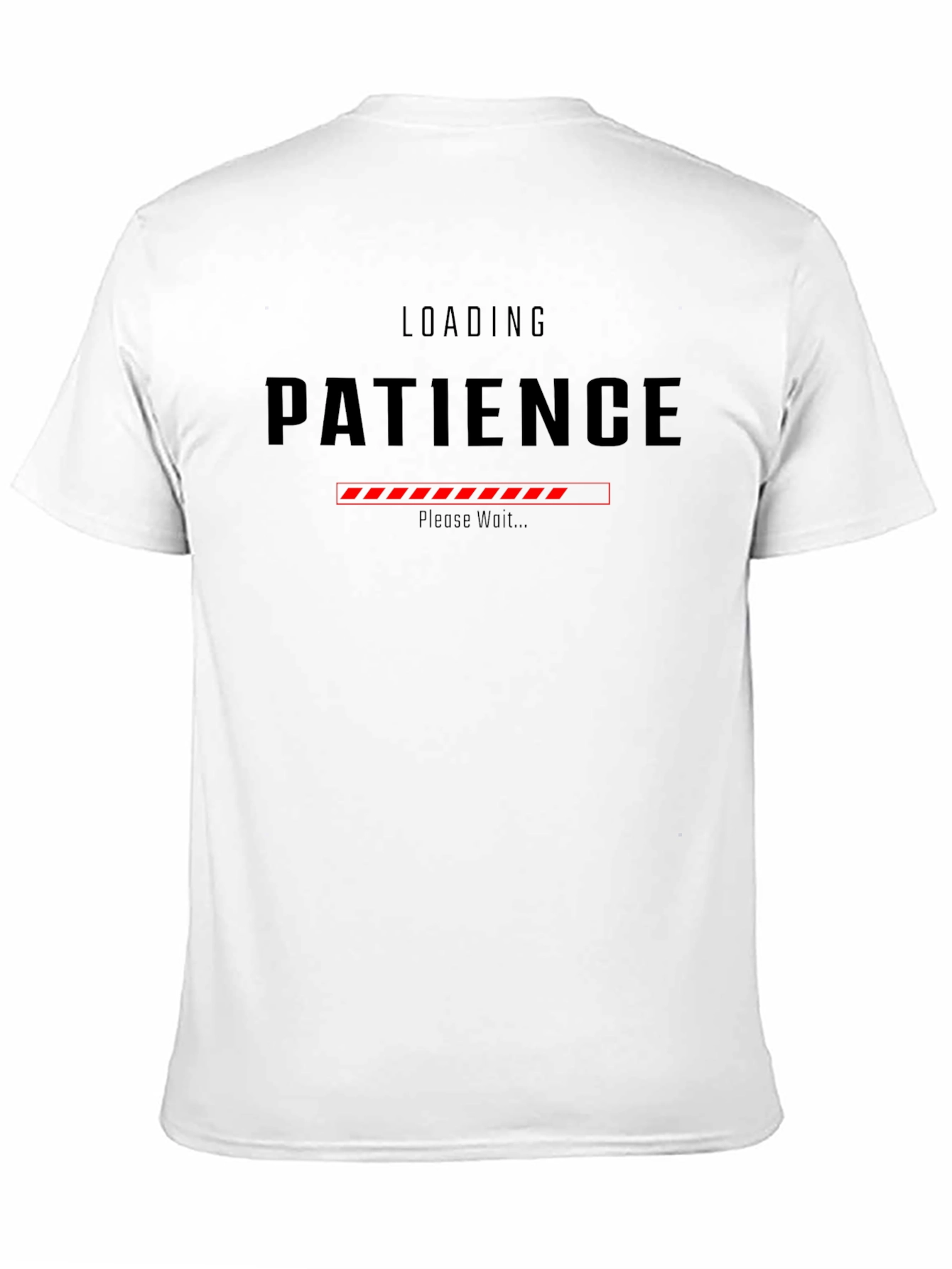 Loading Patience Graphic Tee - Black Casual Shirt