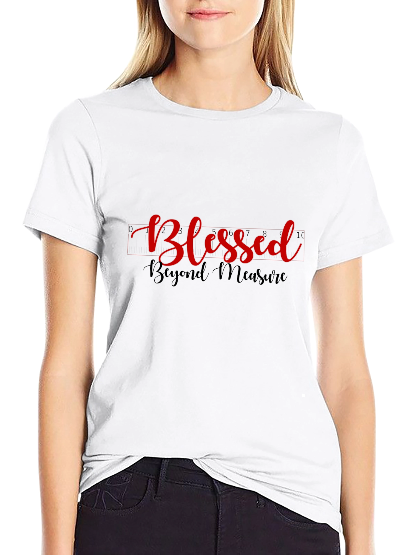 Blessed Beyond Measure Black T-Shirt