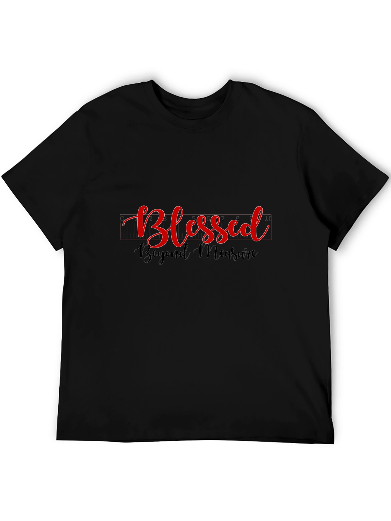 Blessed Beyond Measure Black T-Shirt
