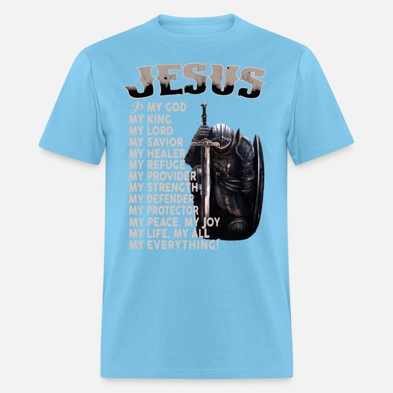 jesus is my godking lord savior healer refuge prov