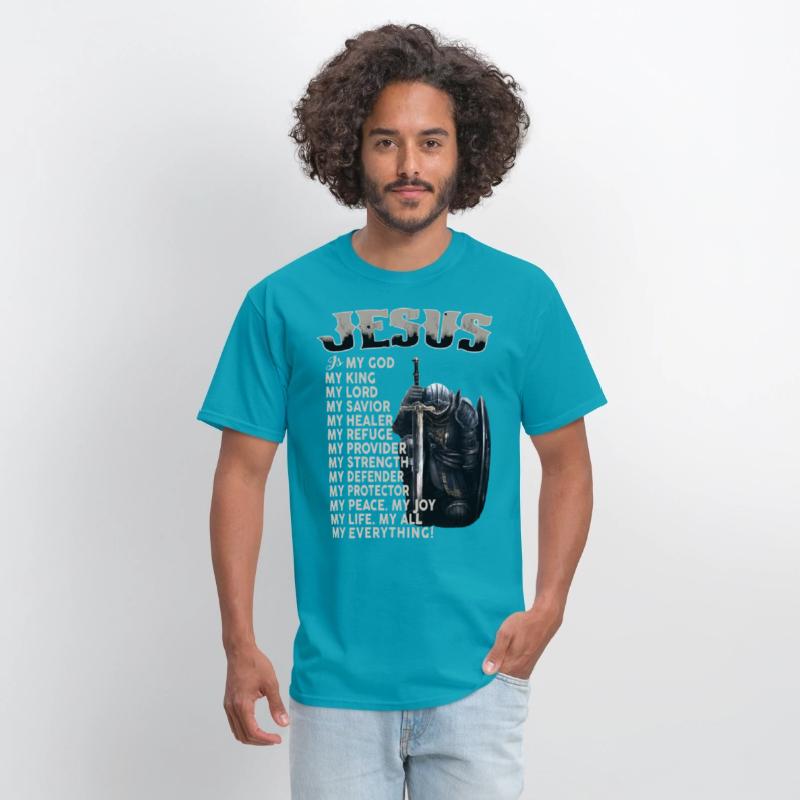 jesus is my godking lord savior healer refuge prov