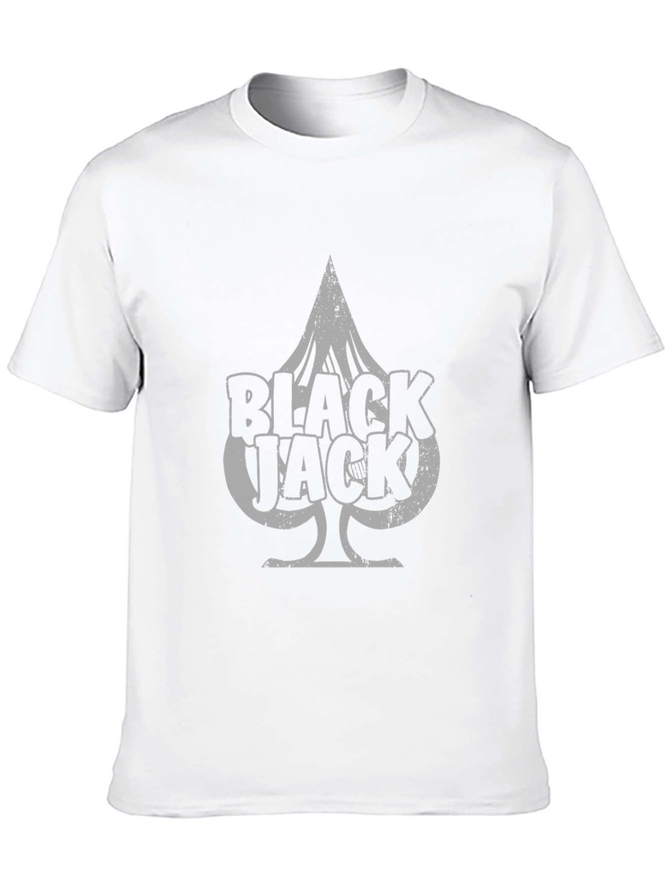 Black Jack Ace Spade Graphic T-Shirt