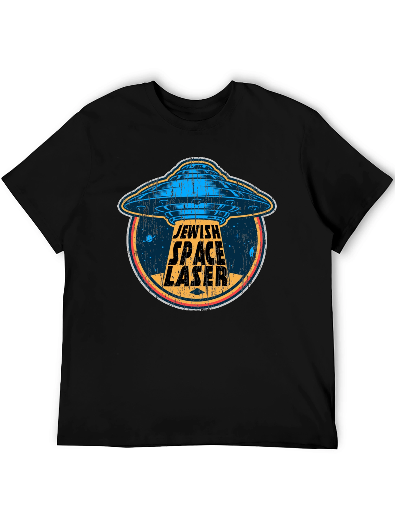Jewish Space Laser T-Shirt - Novelty Graphic Tee