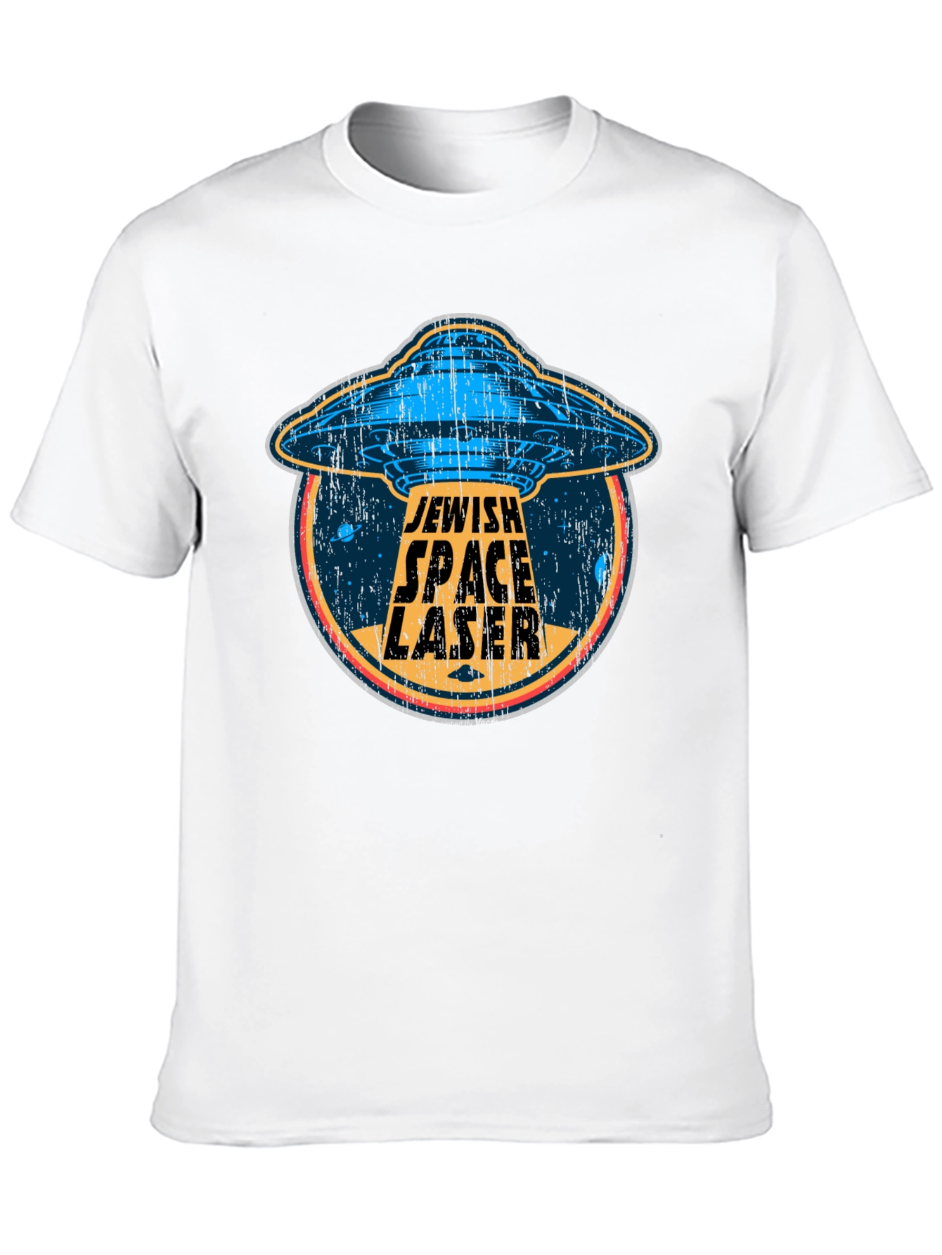 Jewish Space Laser T-Shirt - Novelty Graphic Tee