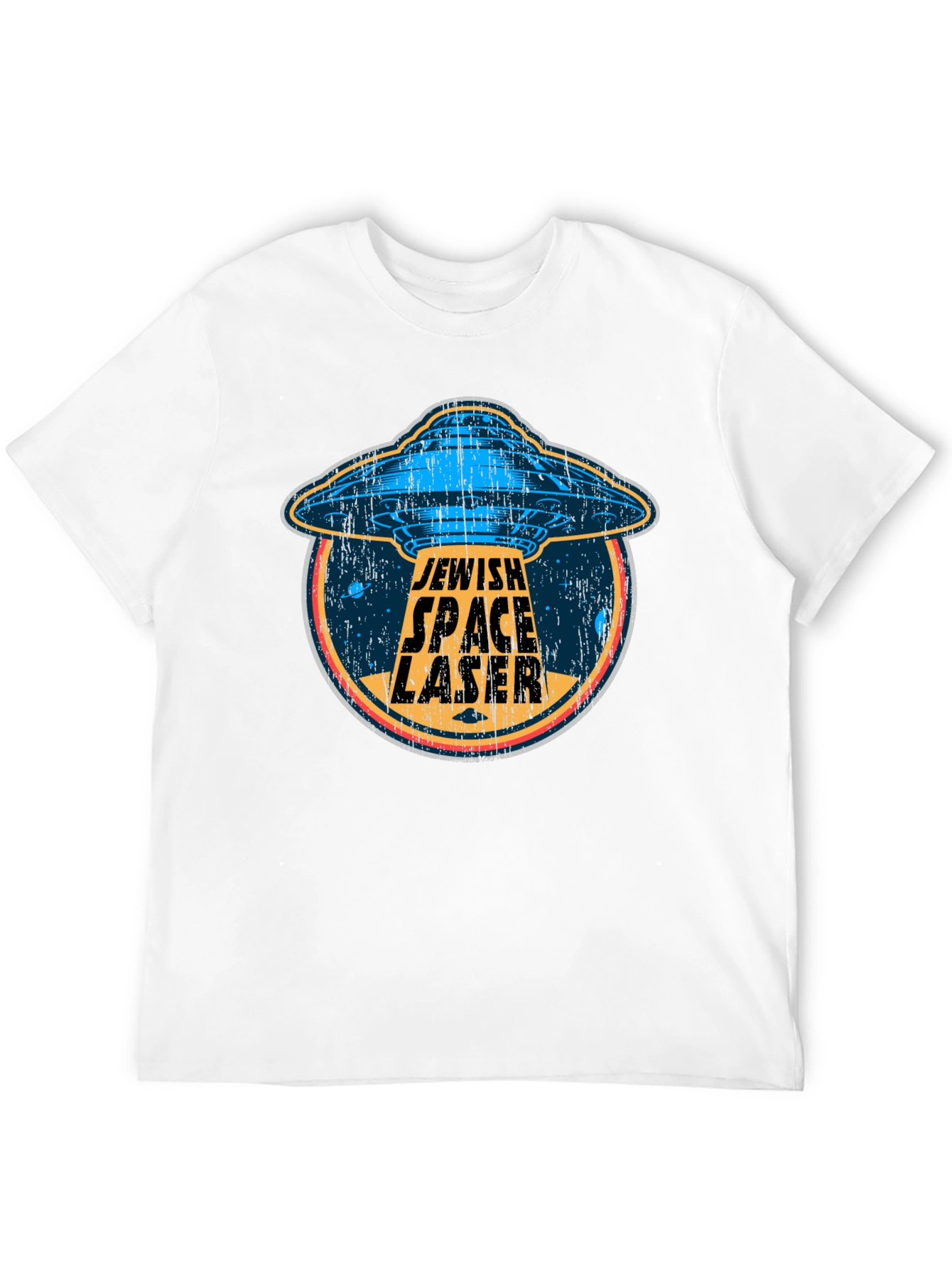 Jewish Space Laser T-Shirt - Novelty Graphic Tee