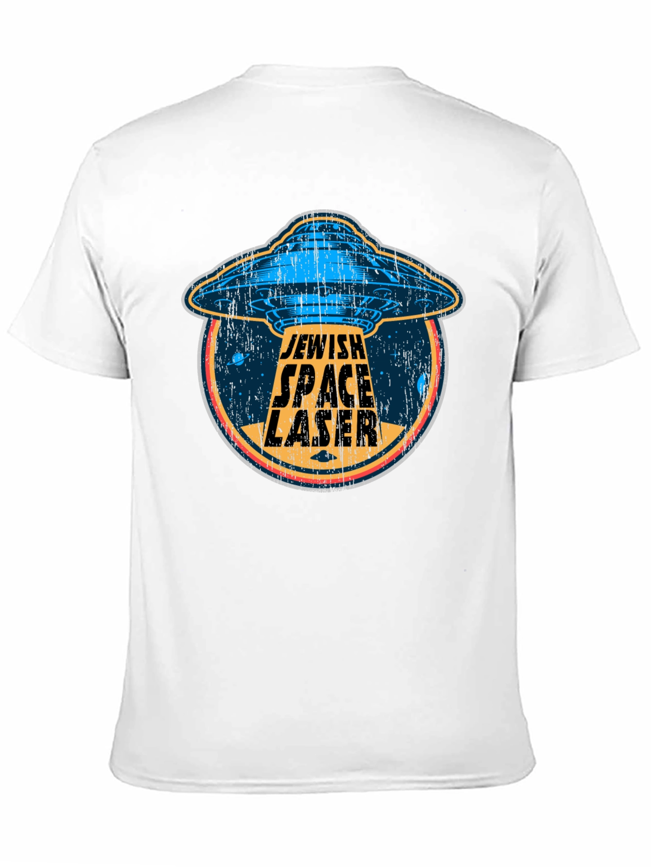 Jewish Space Laser T-Shirt - Novelty Graphic Tee