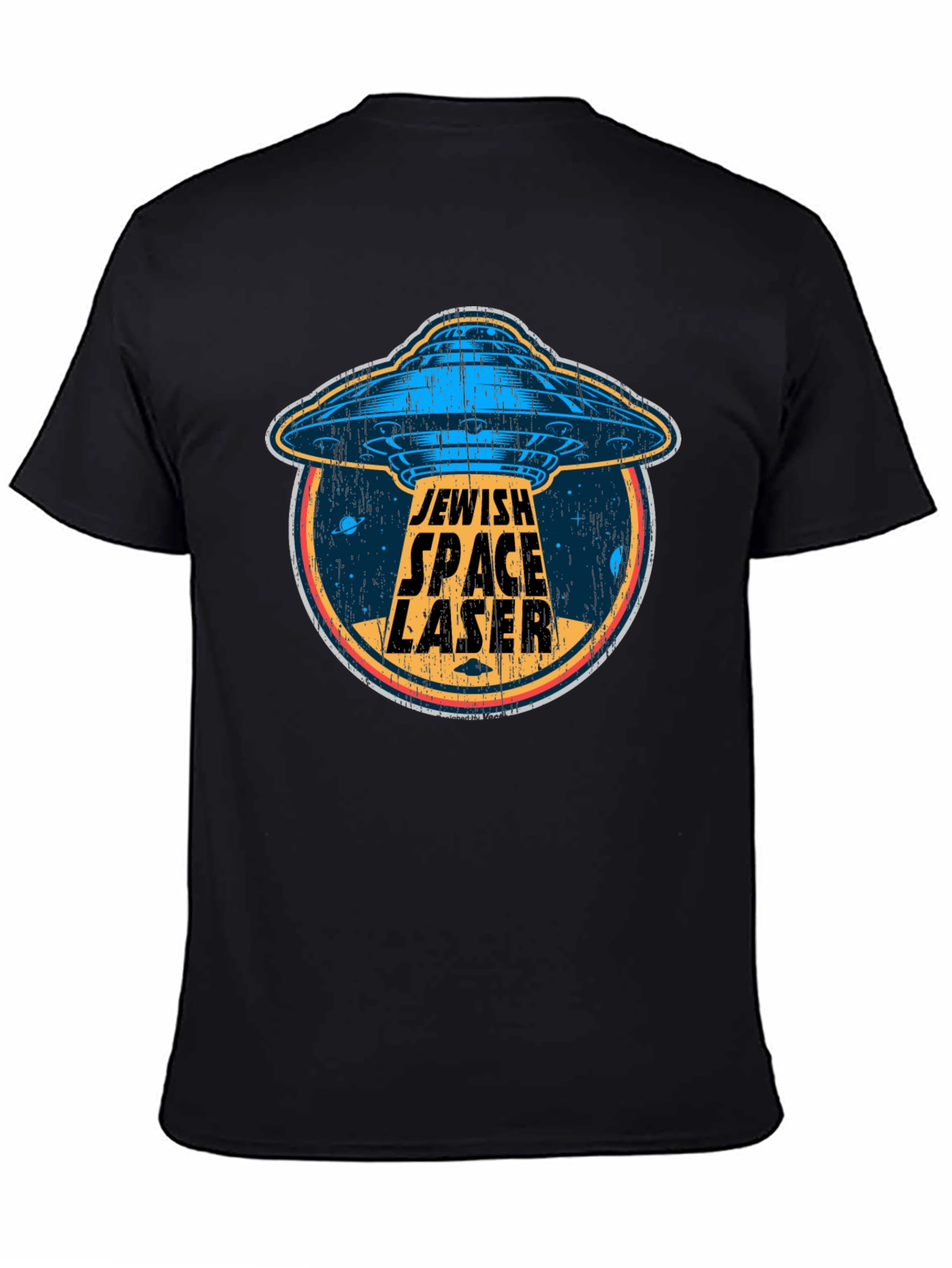 Jewish Space Laser T-Shirt - Novelty Graphic Tee