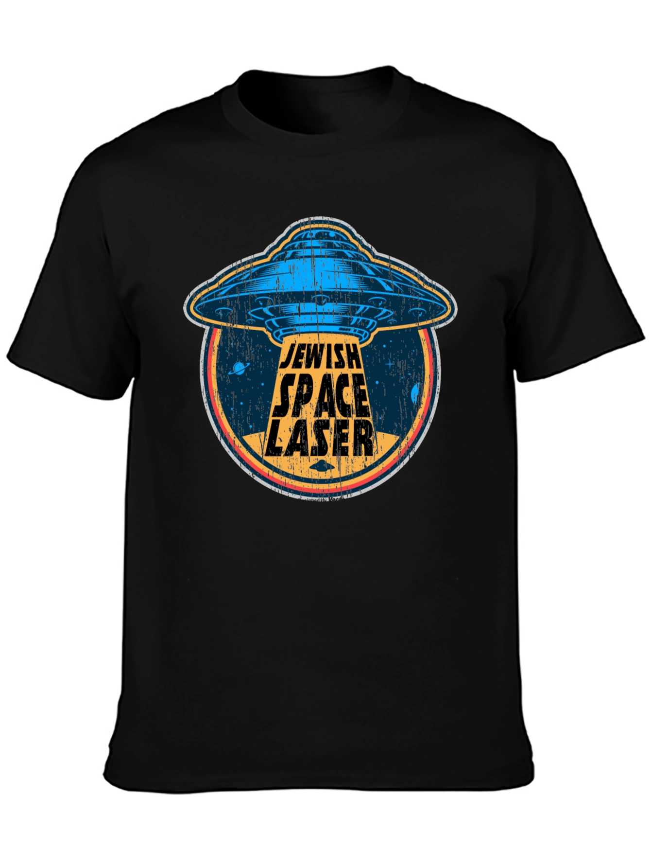 Jewish Space Laser T-Shirt - Novelty Graphic Tee