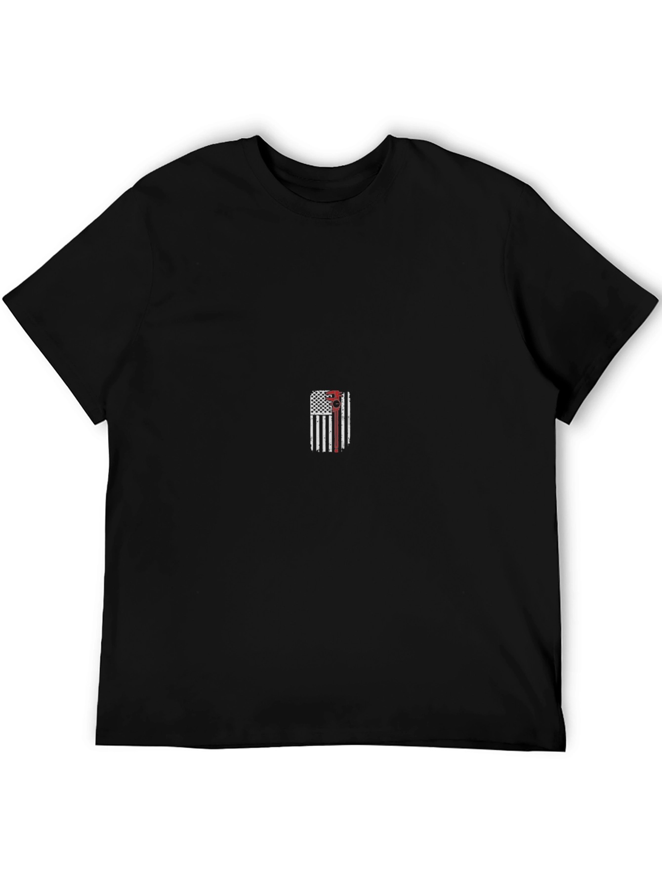Thin Red Line Flag Graphic T-Shirt