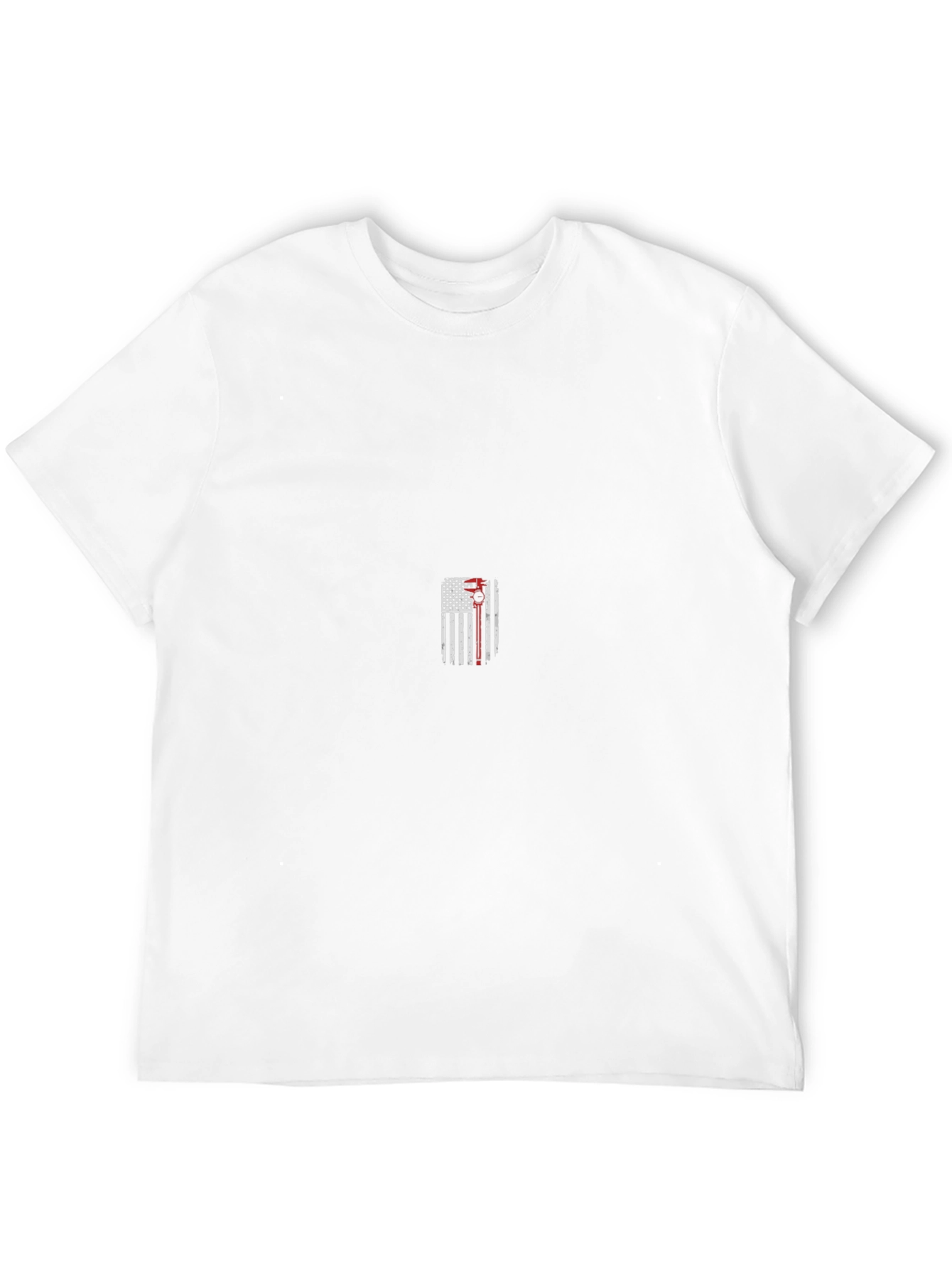 Thin Red Line Flag Graphic T-Shirt
