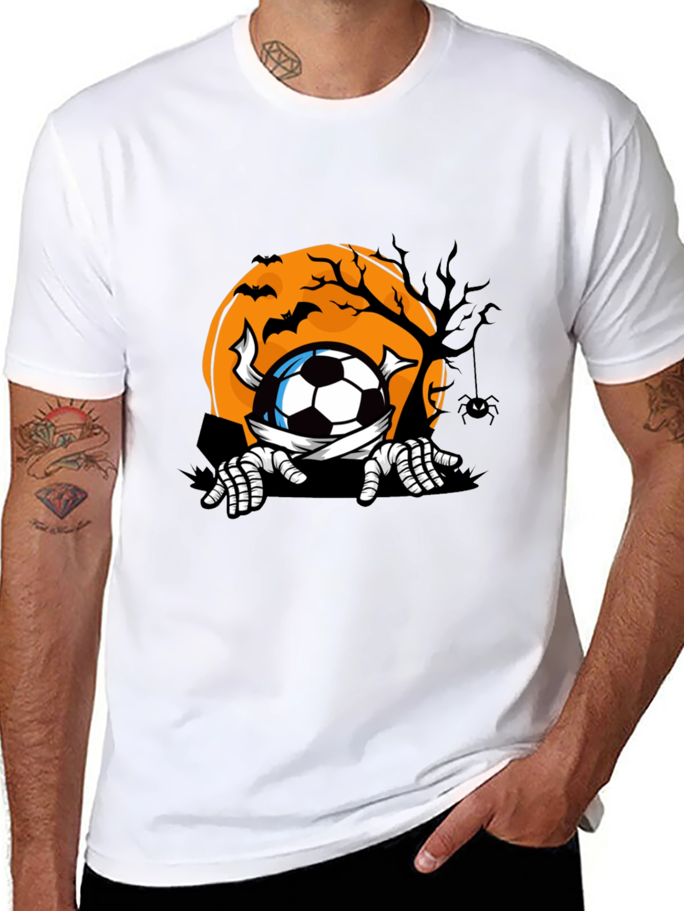 Halloween Soccer T-Shirt - Spooky Season Tee