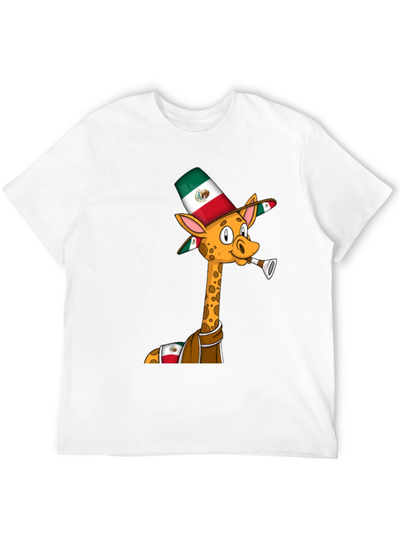 Fiesta Giraffe T-Shirt - Viva Mexico!