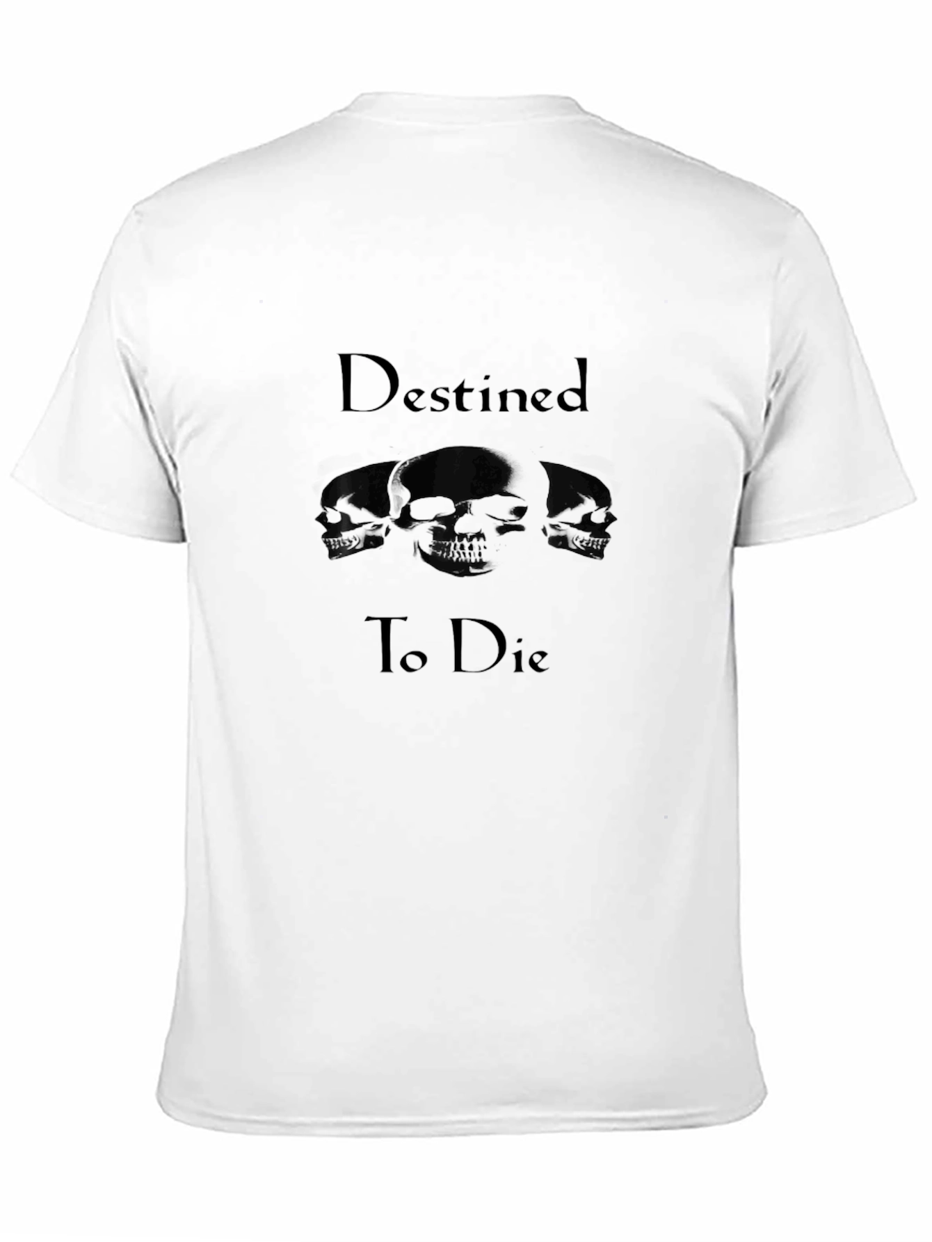 Destined To Die Skull Graphic Tee
