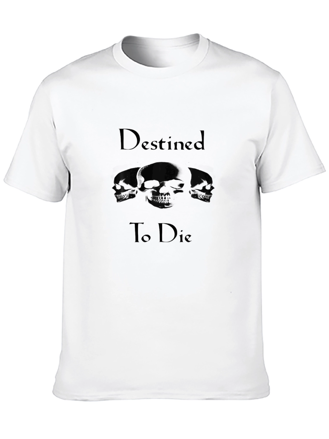 Destined To Die Skull Graphic Tee