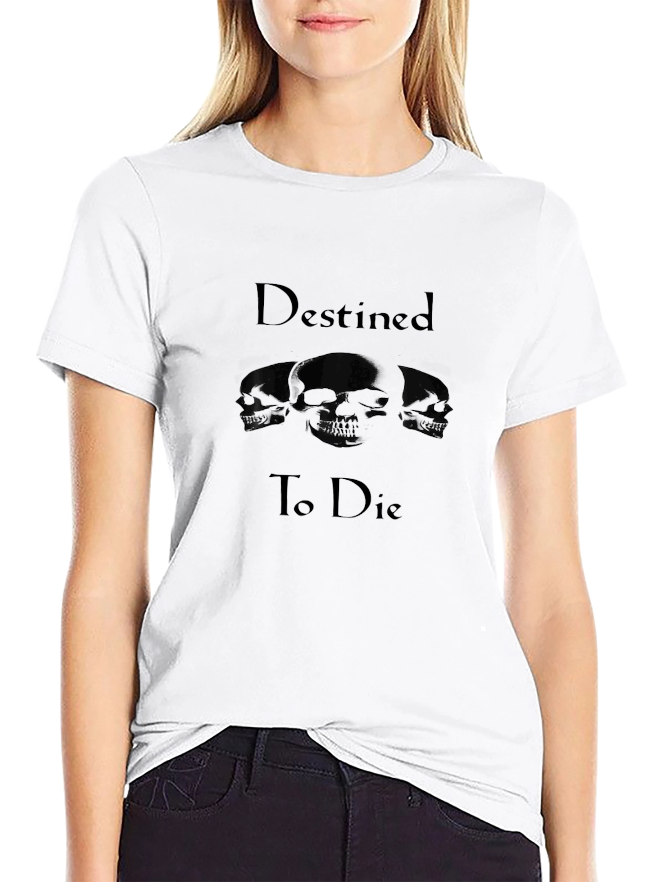 Destined To Die Skull Graphic Tee