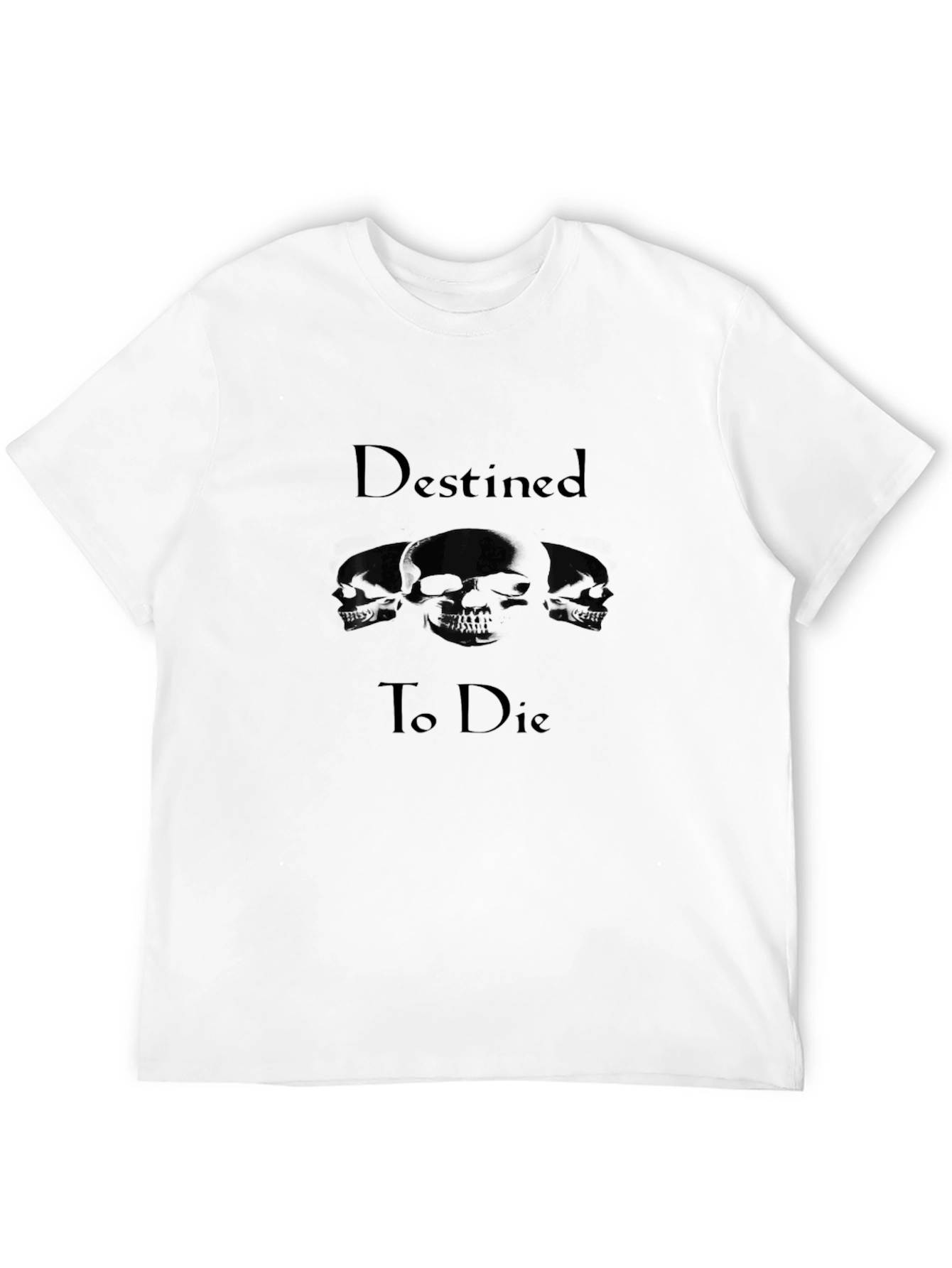 Destined To Die Skull Graphic Tee