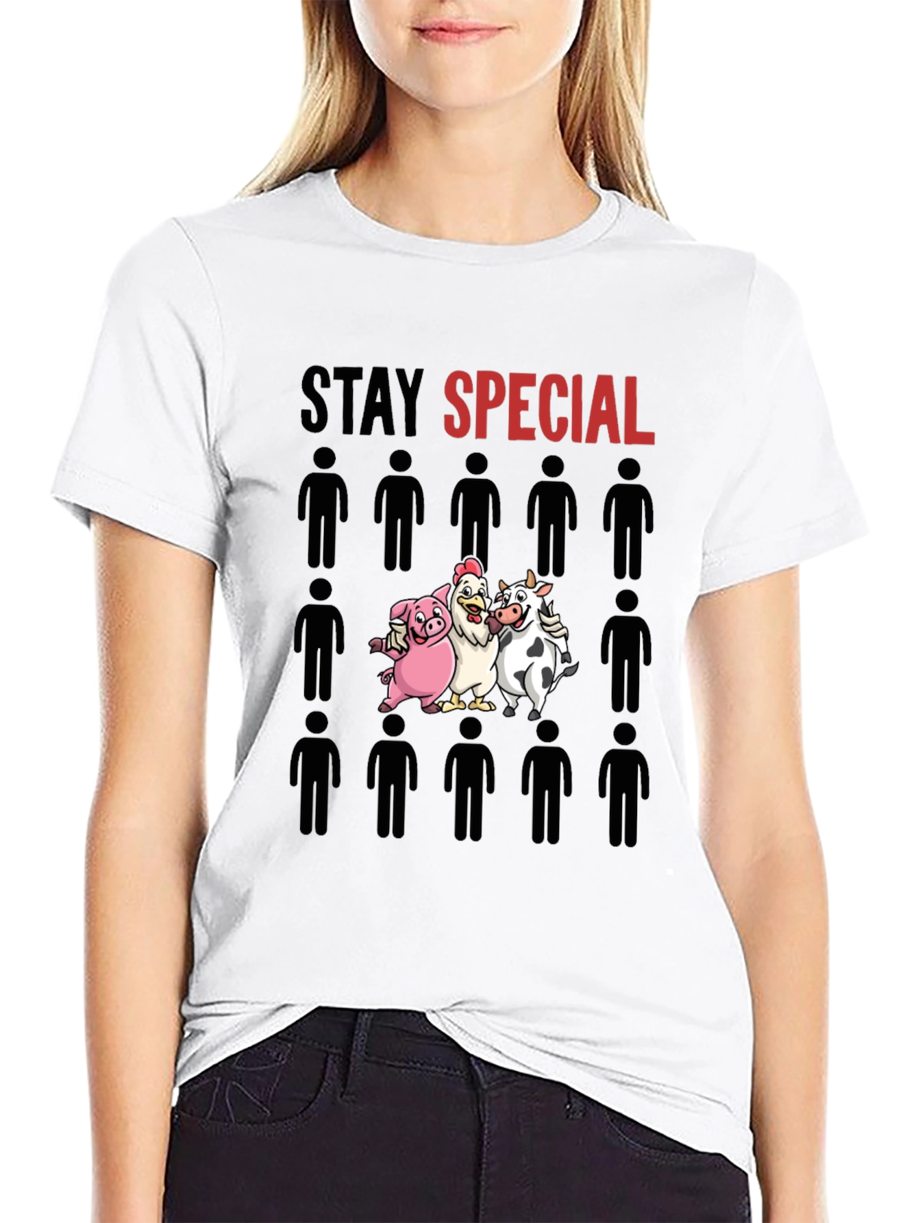Stay Special T-Shirt - Novelty Animal Design