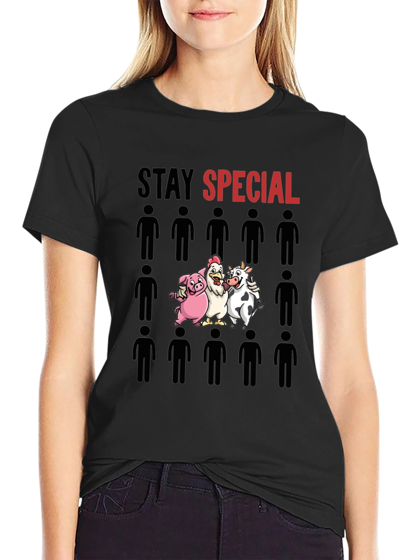 Stay Special T-Shirt - Novelty Animal Design