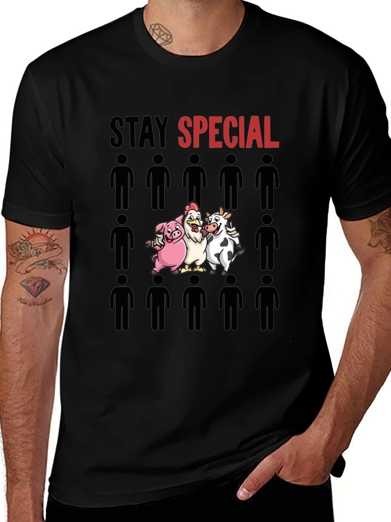Stay Special T-Shirt - Novelty Animal Design