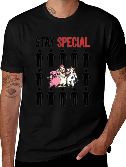 Stay Special T-Shirt - Novelty Animal Design