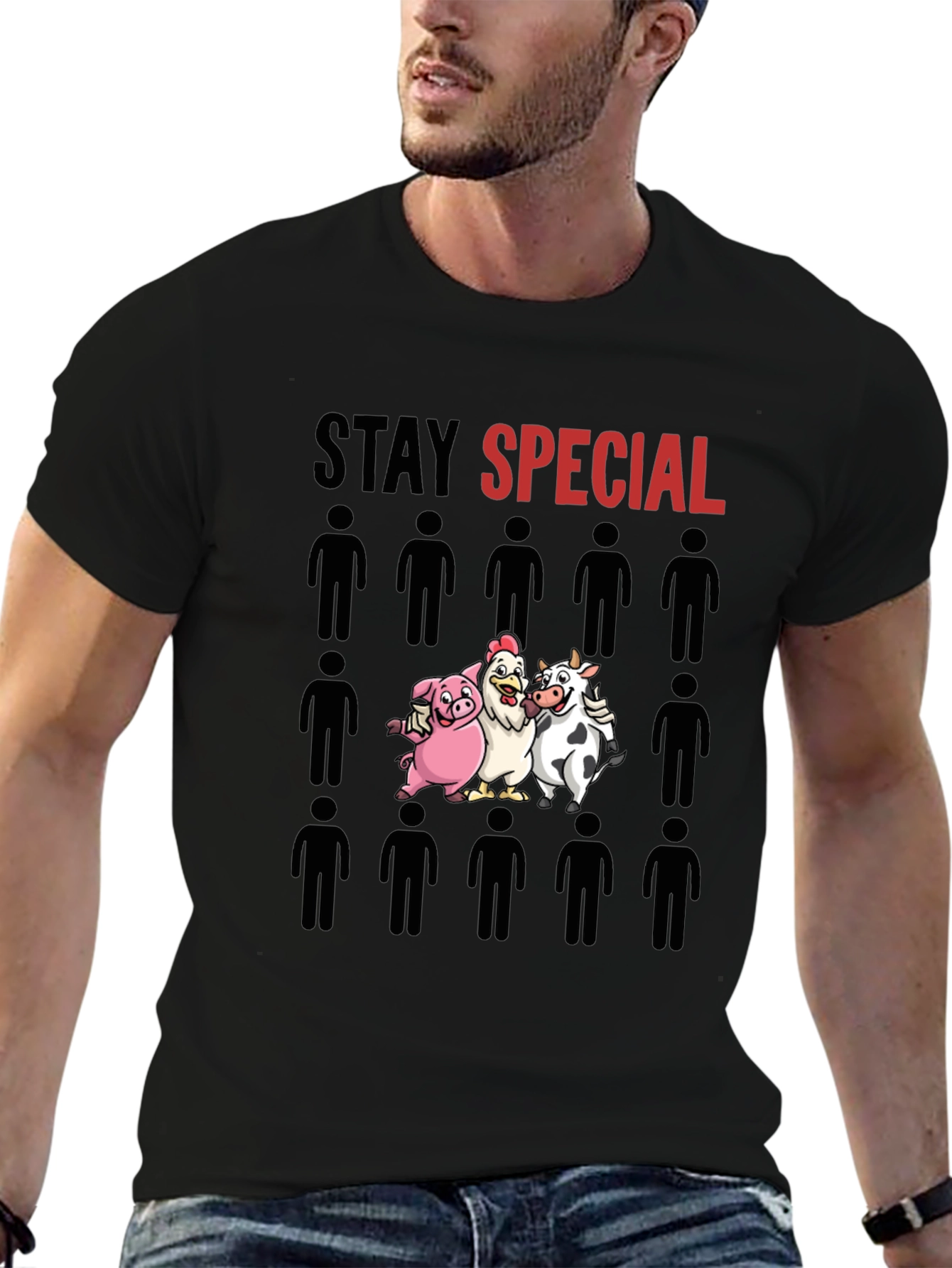Stay Special T-Shirt - Novelty Animal Design
