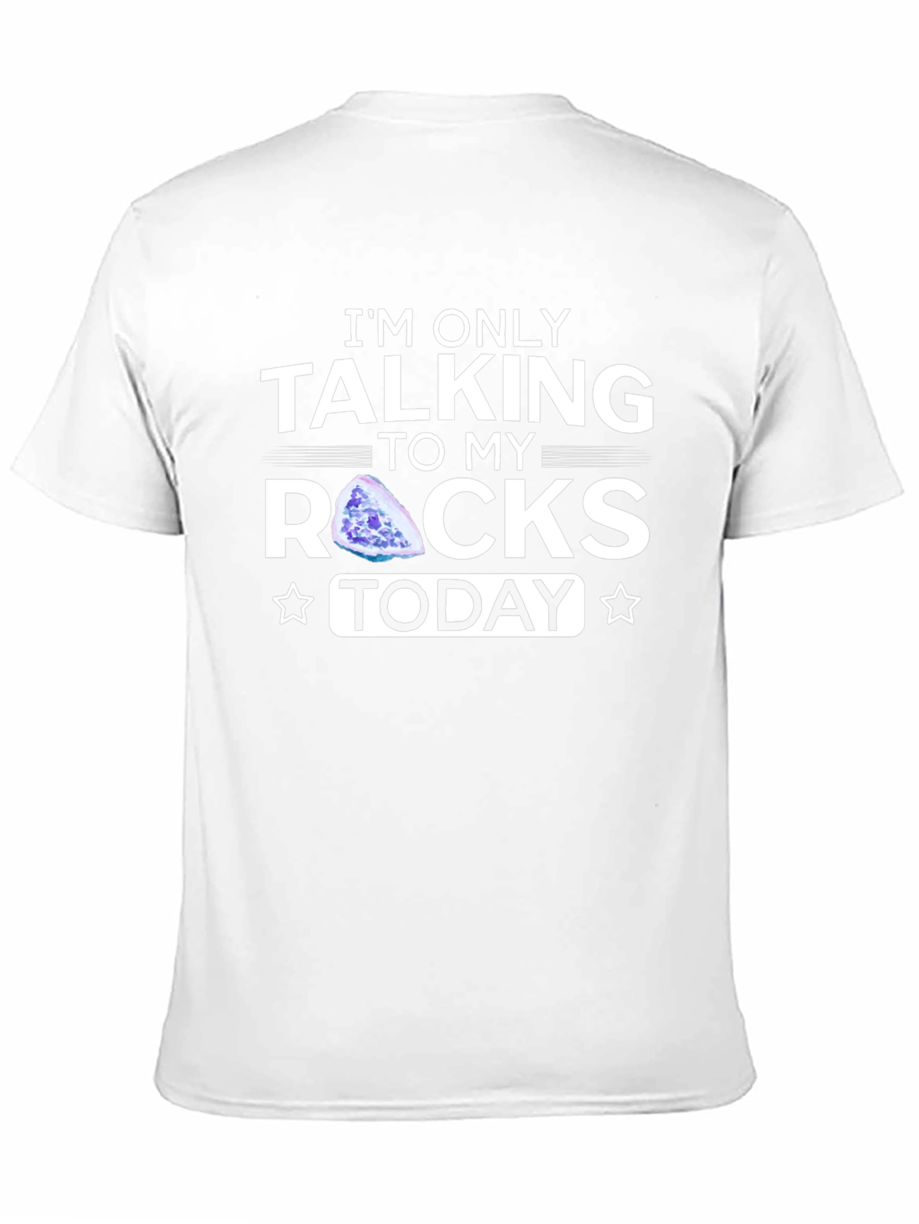 Talking to My Rocks T-Shirt - Black
