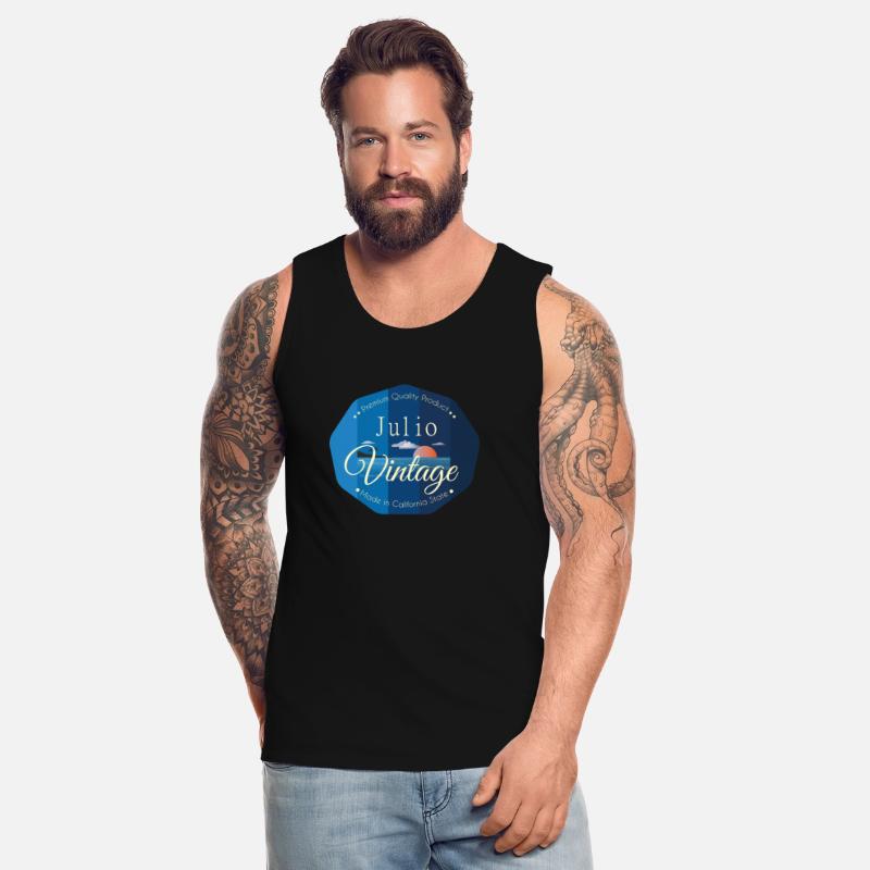 Julio First Name Vintage Blue