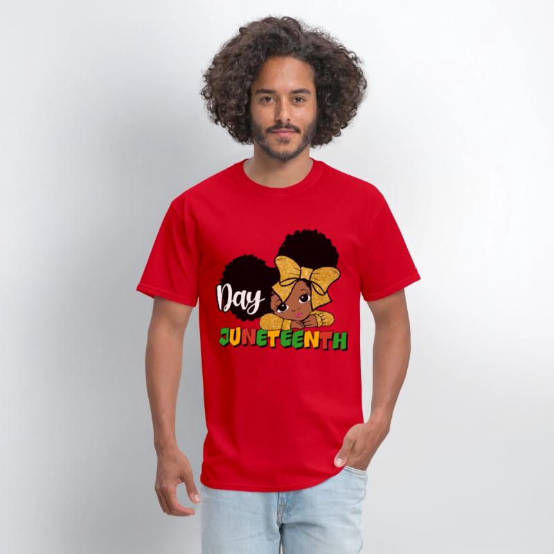 Juneteenth Day Celebration Afro Girl