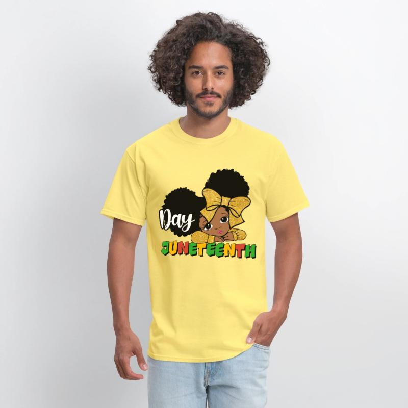 Juneteenth Day Celebration Afro Girl