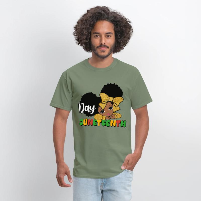 Juneteenth Day Celebration Afro Girl