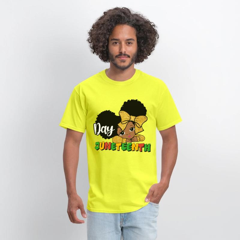 Juneteenth Day Celebration Afro Girl