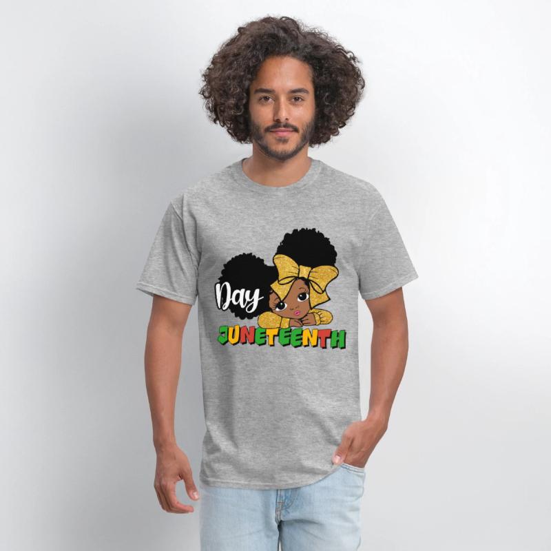 Juneteenth Day Celebration Afro Girl