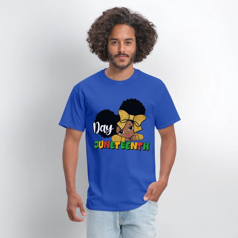 Juneteenth Day Celebration Afro Girl